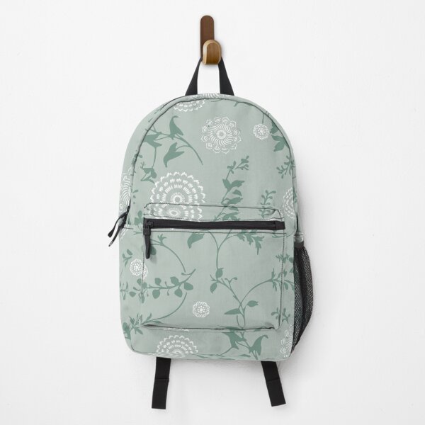 Item preview, Grand floral ramage green designed and sold by Alessandro Remo Mazzoni Remotextiles.