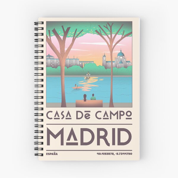 Item preview, Casa de Campo Madrid – Scenic Travel Poster, Spain Nature Art designed and sold by JDP--Designs.