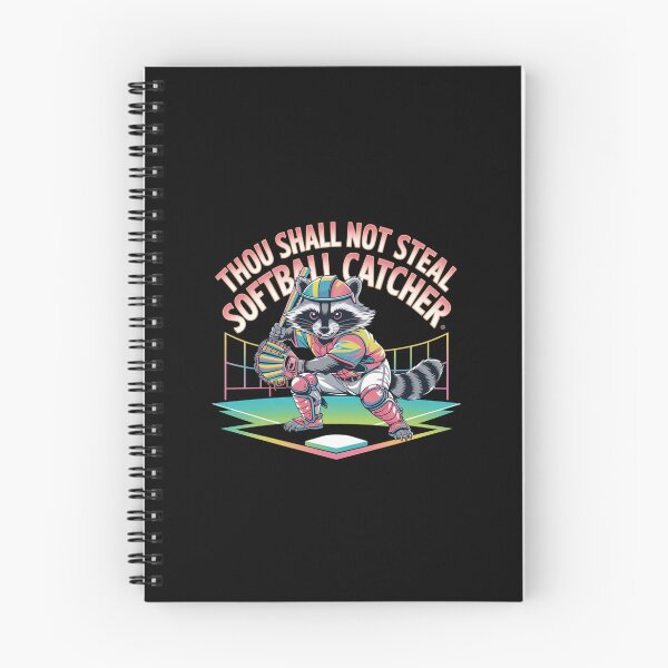 Item preview, Thou Shall Not Steal Softball Catcher designed and sold by TrendsLook.
