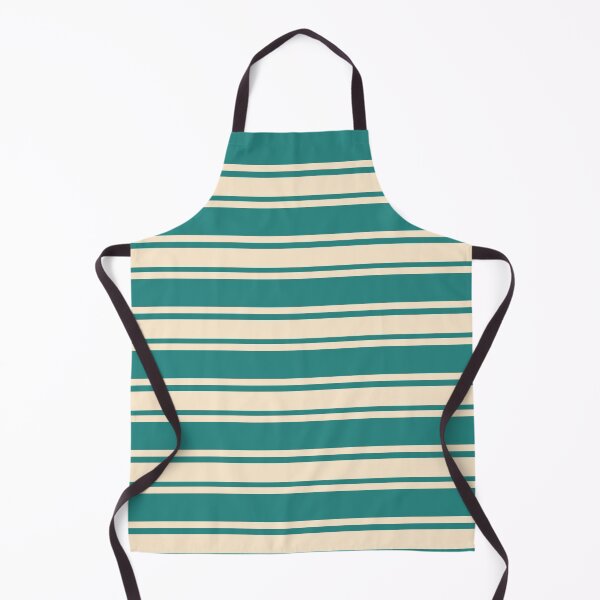 Item preview, Summer 2025 Trendy Tropical Sunset Stripes – Deep Aqua & Peach Cream Ocean-Inspired designed and sold by The Cozy Stripe | Modern Textile Stories.