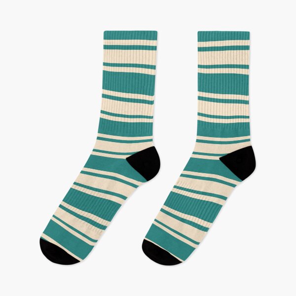 Item preview, Summer 2025 Trendy Tropical Sunset Stripes  – Deep Aqua & Peach Cream Ocean-Inspired designed and sold by The Cozy Stripe | Modern Textile Stories.