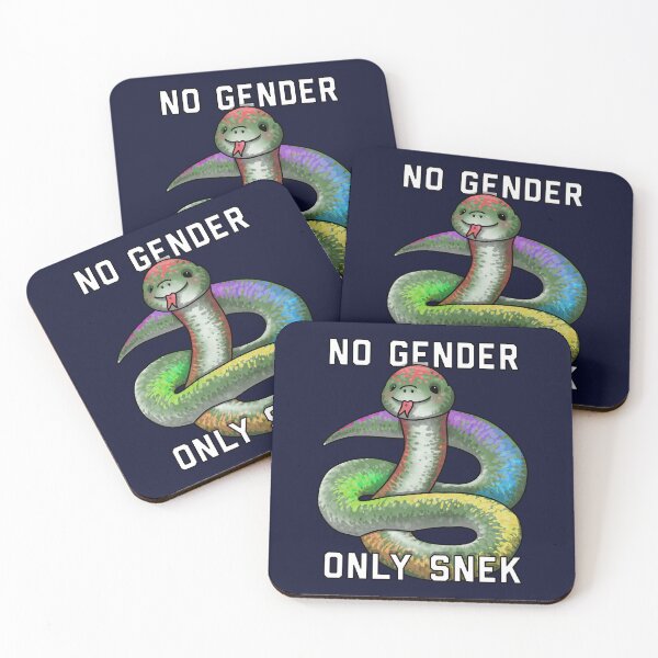 Item preview, No Gender Only Snek designed and sold by Art by Veya.