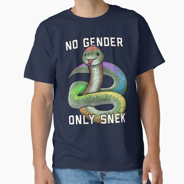 Item preview, No Gender Only Snek designed and sold by Art by Veya.