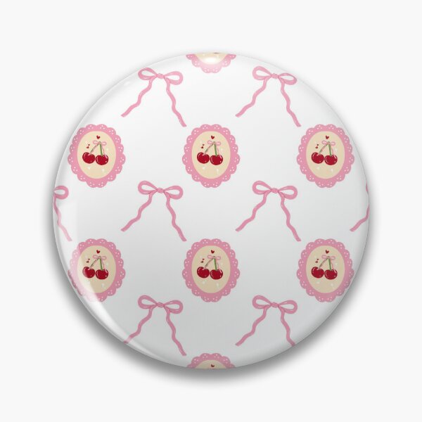 Item preview, Sweet Cherry Bows Seamless Pattern designed and sold by Khinoo.
