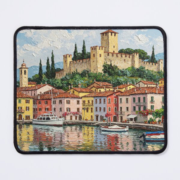 Item preview, Gustav Klimt Malcesine on Lake Garda designed and sold by maniacfitness.