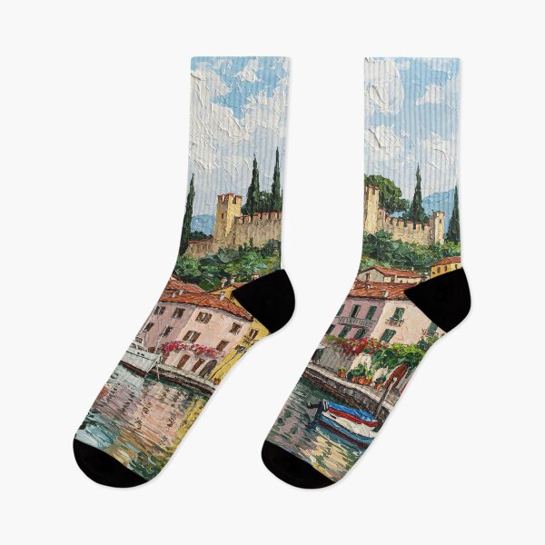 Item preview, Gustav Klimt Malcesine on Lake Garda designed and sold by maniacfitness.