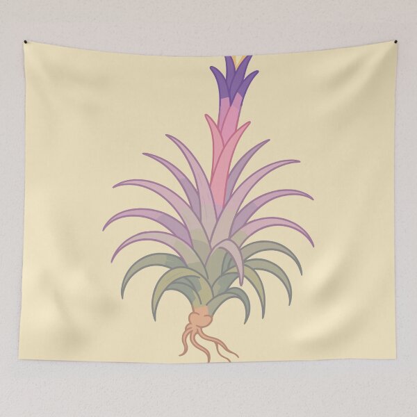 Item preview, Blooming Tillandsia - Colorful Air Plant Botanical Design designed and sold by farhanfatich.