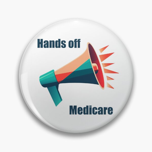Item preview, Hands Off Medicare – Protest Illustration designed and sold by ArtPetrenko90.