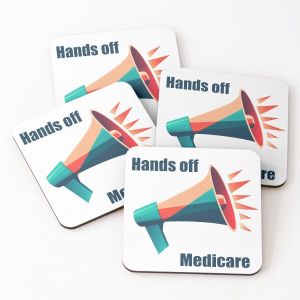 Item preview, Hands Off Medicare – Protest Illustration designed and sold by ArtPetrenko90.