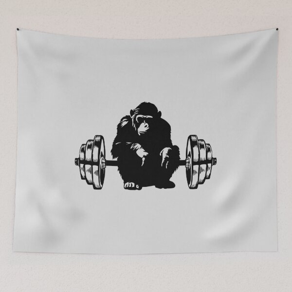 Item preview, Gym Chimp designed and sold by AMERICANCHEEZ.
