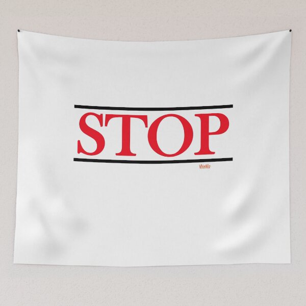 Item preview, Stop - Inspire Quotes designed and sold by WhimWiz.
