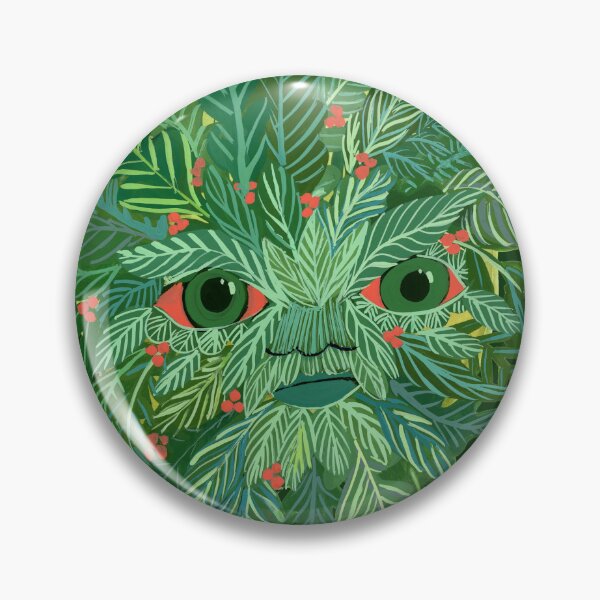Item preview, Green Man Mythical folklore Nature Deity by Jemma Jamie Skidmore  designed and sold by Jemma Jamie Skidmore.