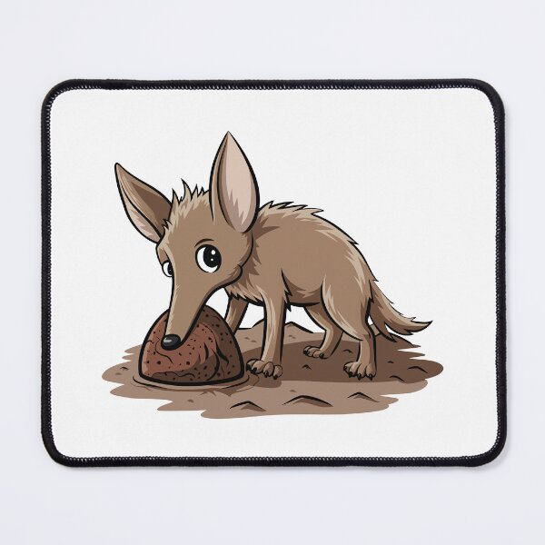 Item preview, Cute Aardwolf Cartoon designed and sold by WildlifeInc.