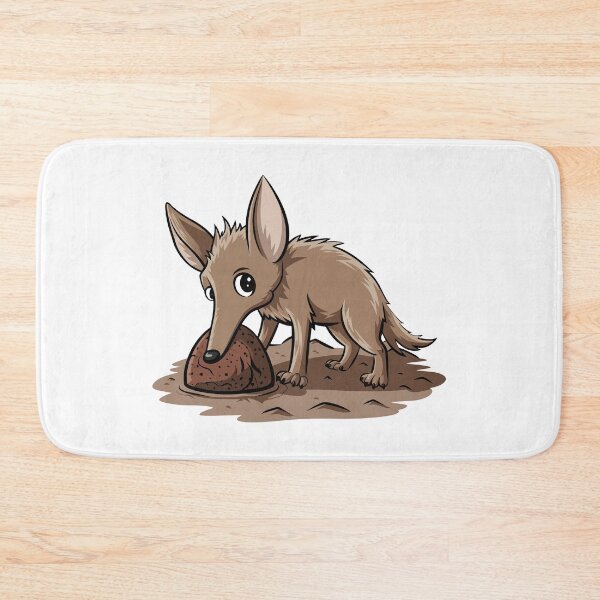 Item preview, Cute Aardwolf Cartoon designed and sold by WildlifeInc.