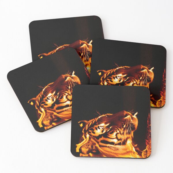 Item preview, Emberborn ( majestic tiger on fire )  designed and sold by artonall.