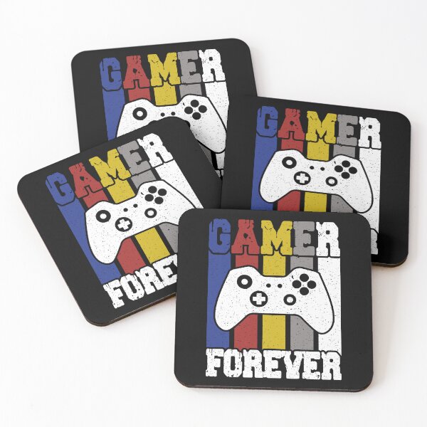Aperçu de l'œuvre Gamer Forever Classic Gamer Art créée et vendue par Back2Collage.