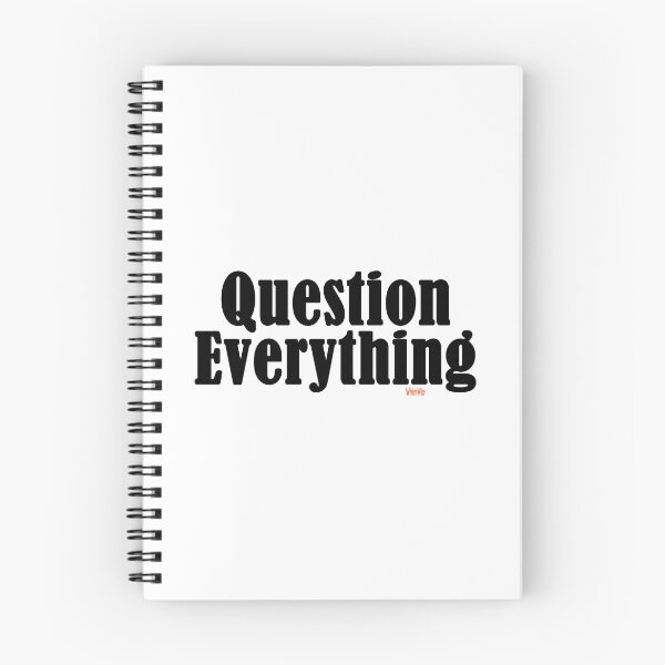 Item preview, Question Everything - Inspire Quotes designed and sold by WhimWiz.