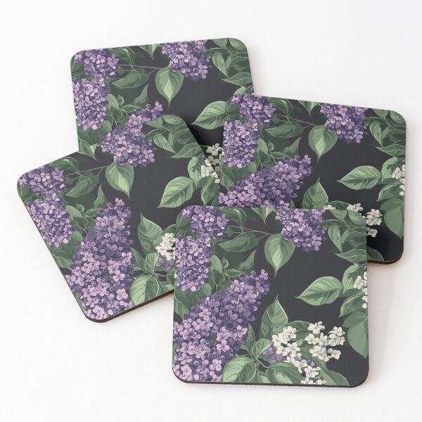 Item preview, Lilac Plant Floral cluster Pattern designed and sold by UrbanApparel.