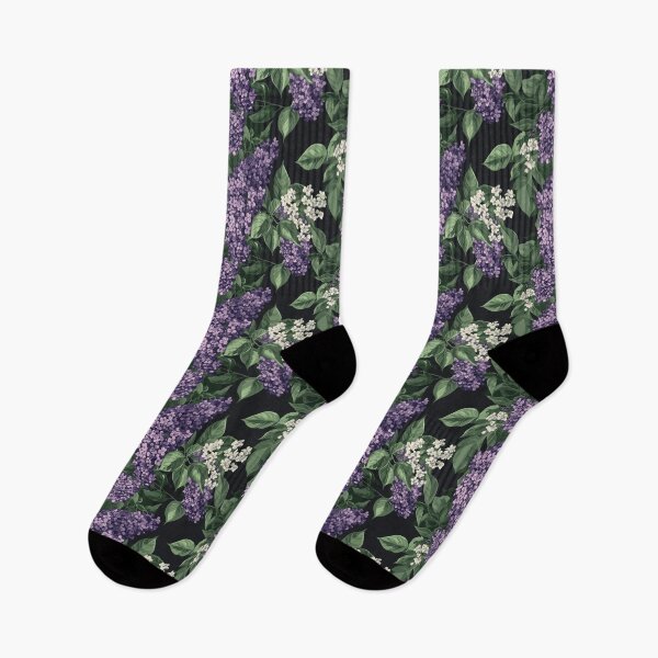 Item preview, Lilac Plant Floral cluster Pattern designed and sold by UrbanApparel.