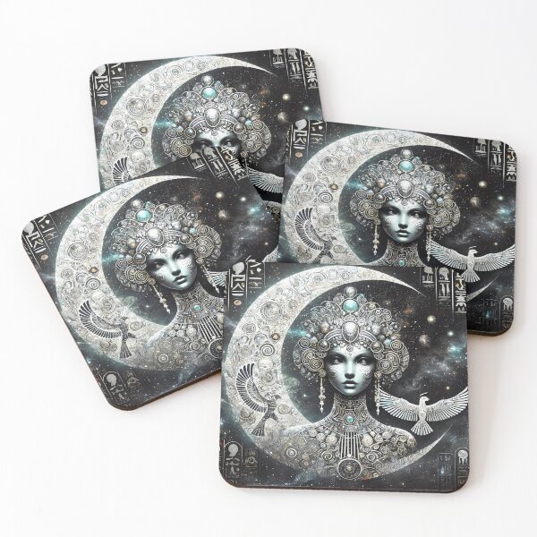 Item preview, Isis of the Moon designed and sold by Stoneflower-Art.