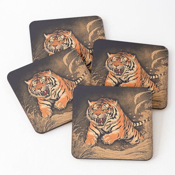 Item preview,  Unleash the beauty and strength of the wild with a Tiger 2 designed and sold by Richenda.