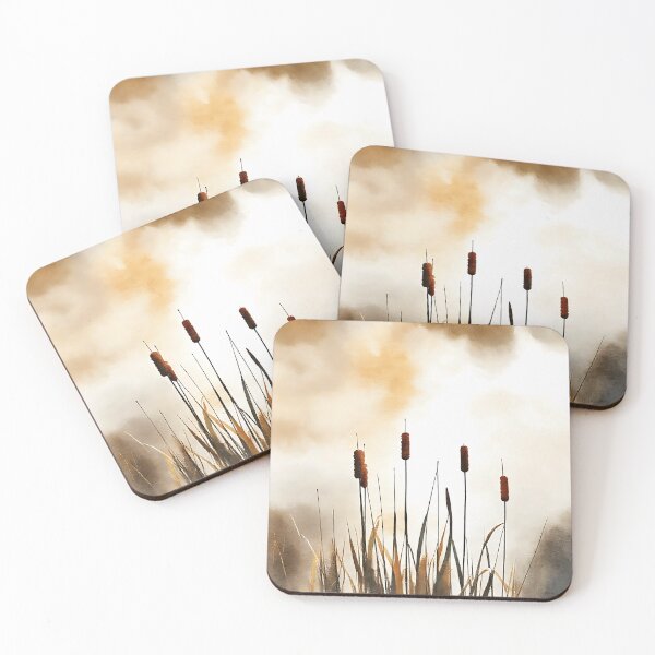 Item preview, Cattails in a Marsh designed and sold by Mackadoodle Doo.