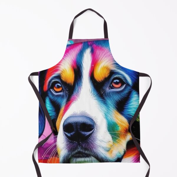 Item preview, Dog vs Colour Splash designed and sold by IImagineArtAi.