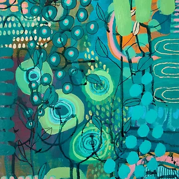 Artwork thumbnail, Botanical Rhapsody by Sam Higgins Art