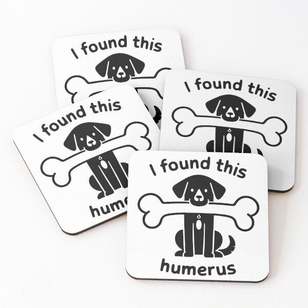 Item preview, I Found This Humerus Dog And Bone designed and sold by Traveldrawings.