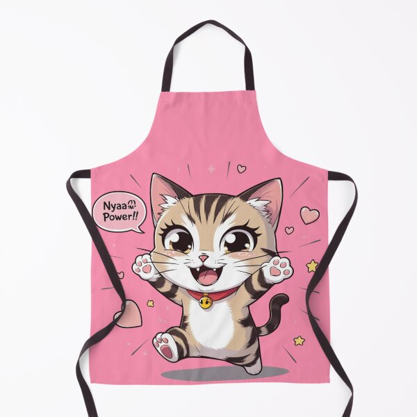 Item preview, Adorable Calico Cat Says "NYAA!!" - Cute Kawaii Style designed and sold by WeirdSketcher.