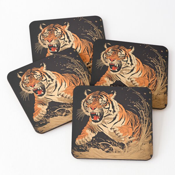 Item preview,  Unleash the beauty and strength of the wild with a Tiger 3 designed and sold by Richenda.