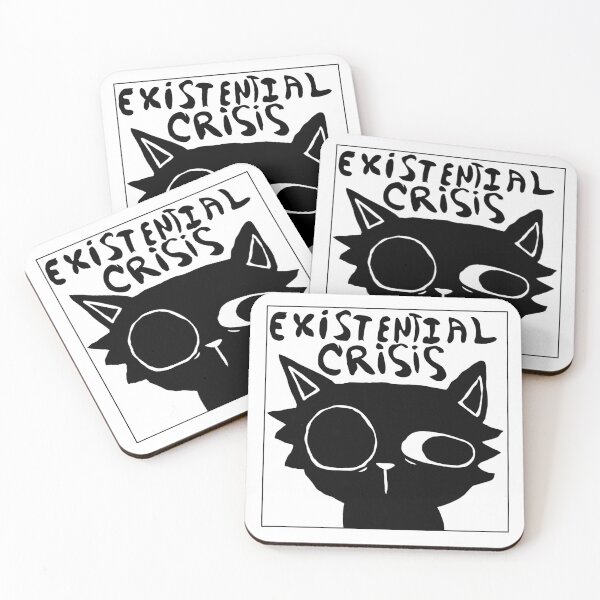 Item preview, Existential crisis cat designed and sold by ElsieCreates.
