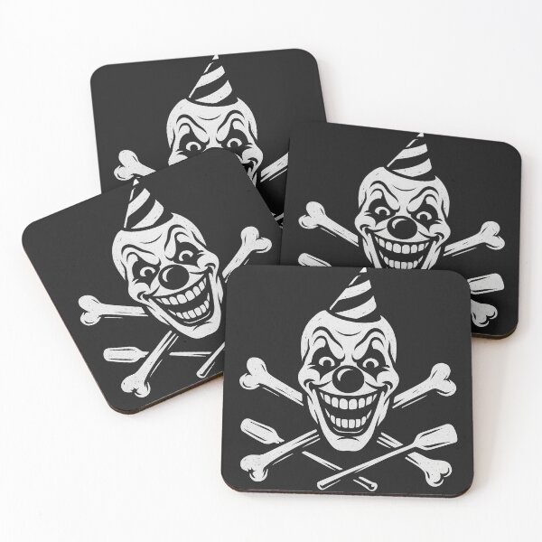 Item preview, flat clown roger designed and sold by TheFreshPirate.