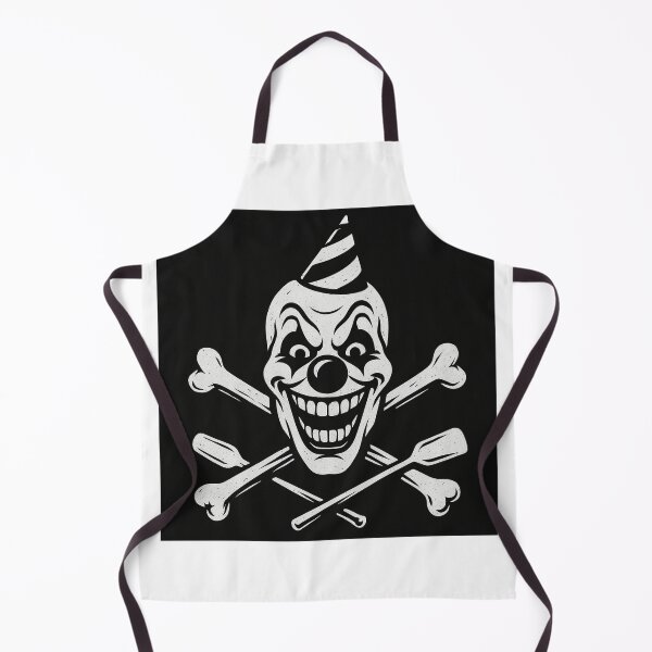 Item preview, flat clown roger designed and sold by TheFreshPirate.