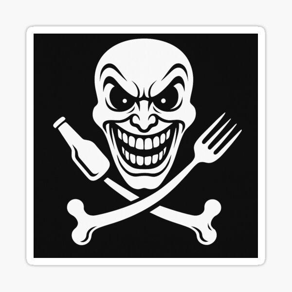 Artikel-Vorschau von Flache Maske Roger, designt und verkauft von TheFreshPirate.