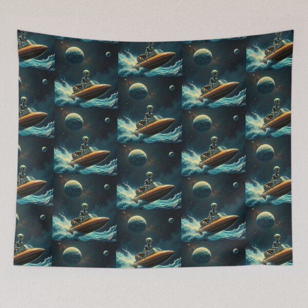 Item preview, Alien and speedboat designed and sold by Dogandesighn.