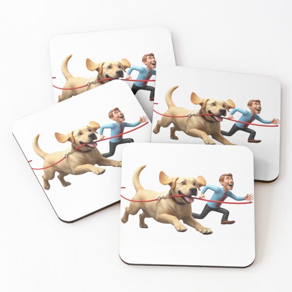 Item preview, Labrador at Full Speed – Extreme Ride designed and sold by StormArte.