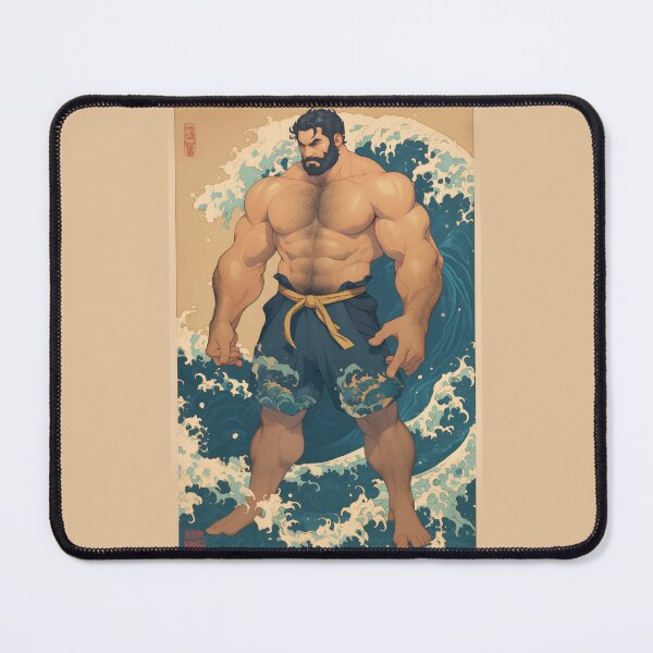 Item preview, Gay Hunks in Art Nouveau designed and sold by The Gallery Gaze.