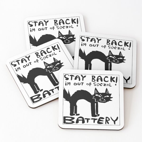 Item preview, Social battery cat designed and sold by ElsieCreates.