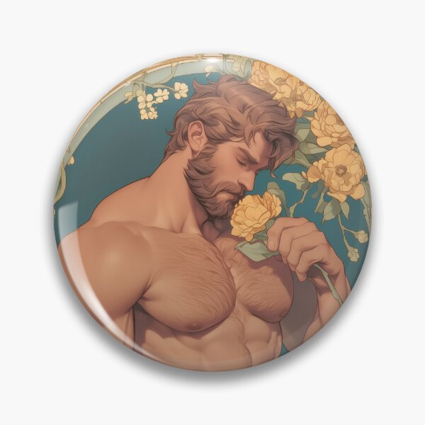 Item preview, Gay Hunks in Art Nouveau designed and sold by The Gallery Gaze.