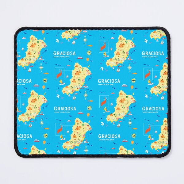 Item preview, Graciosa, Lanzarote, Canary Islands, Spain designed and sold by Traveldrawings.