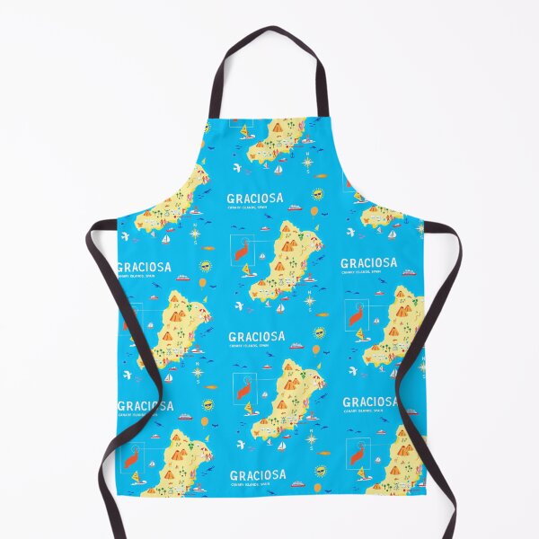 Item preview, Graciosa, Lanzarote, Canary Islands, Spain designed and sold by Traveldrawings.
