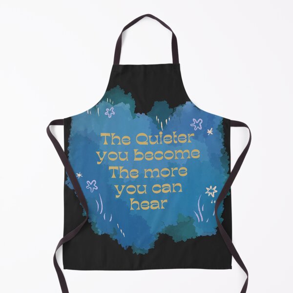 Item preview, The Quieter You Become, The More You Can Hear - Wise Motivational Design designed and sold by AIKNOCKTECK.