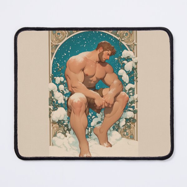 Item preview, Gay Hunks in Art Nouveau designed and sold by The Gallery Gaze.