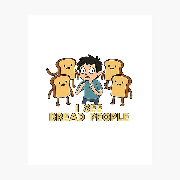 Item preview, I see bread people designed and sold by NerdFabric.