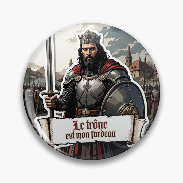 Item preview, Thierry III - The throne is my burden designed and sold by Rambarde-Knight.