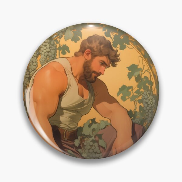 Item preview, Gay Hunks in Art Nouveau designed and sold by The Gallery Gaze.