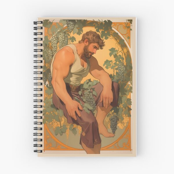 Item preview, Gay Hunks in Art Nouveau designed and sold by The Gallery Gaze.