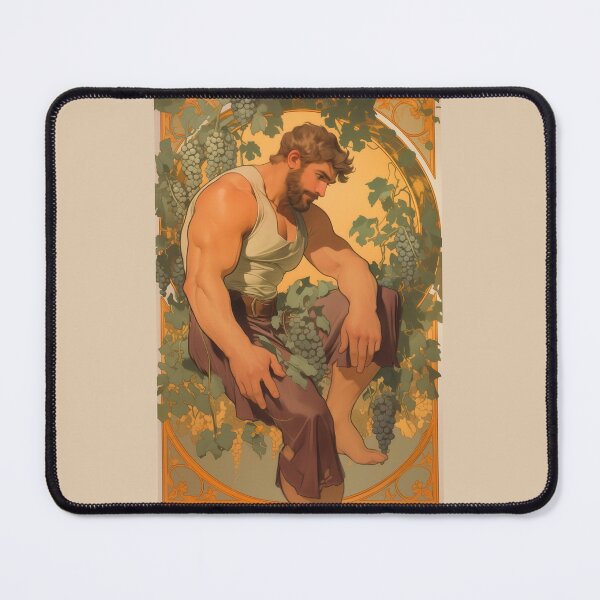 Item preview, Gay Hunks in Art Nouveau designed and sold by The Gallery Gaze.