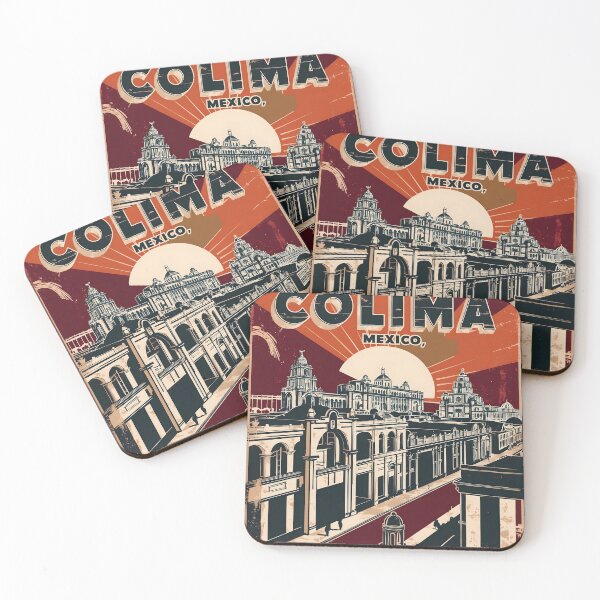 Item preview, Colima Mexico Vintage Travel Tourism designed and sold by TravelersGems.